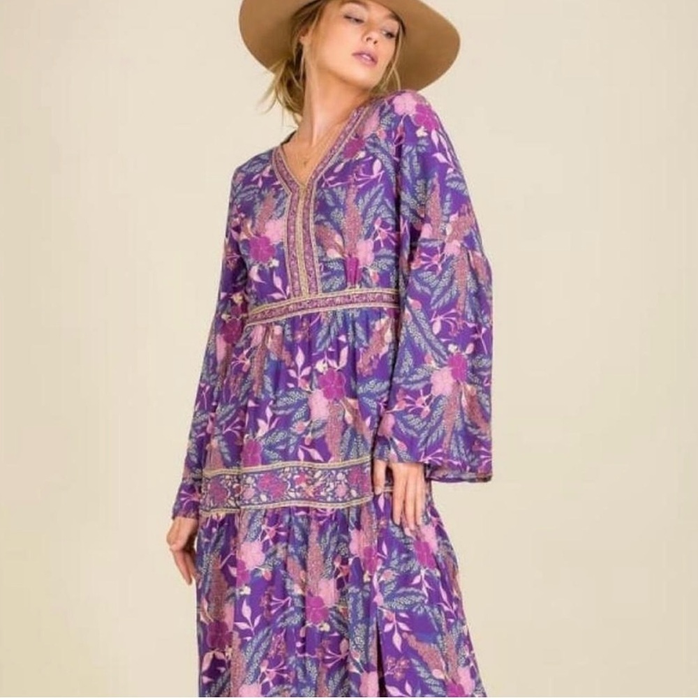 Floral Bianca Style Maxi Dress by aly daly - Picture 6 of 15
